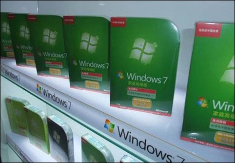 微软Windows7七个月总销量过亿：每秒卖七份